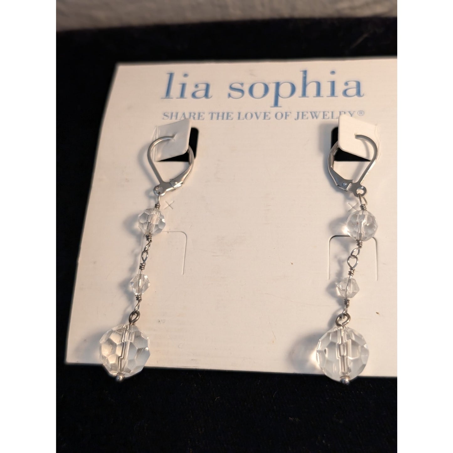 9 Pair Crystal Silver Tone Theme Earring Lot