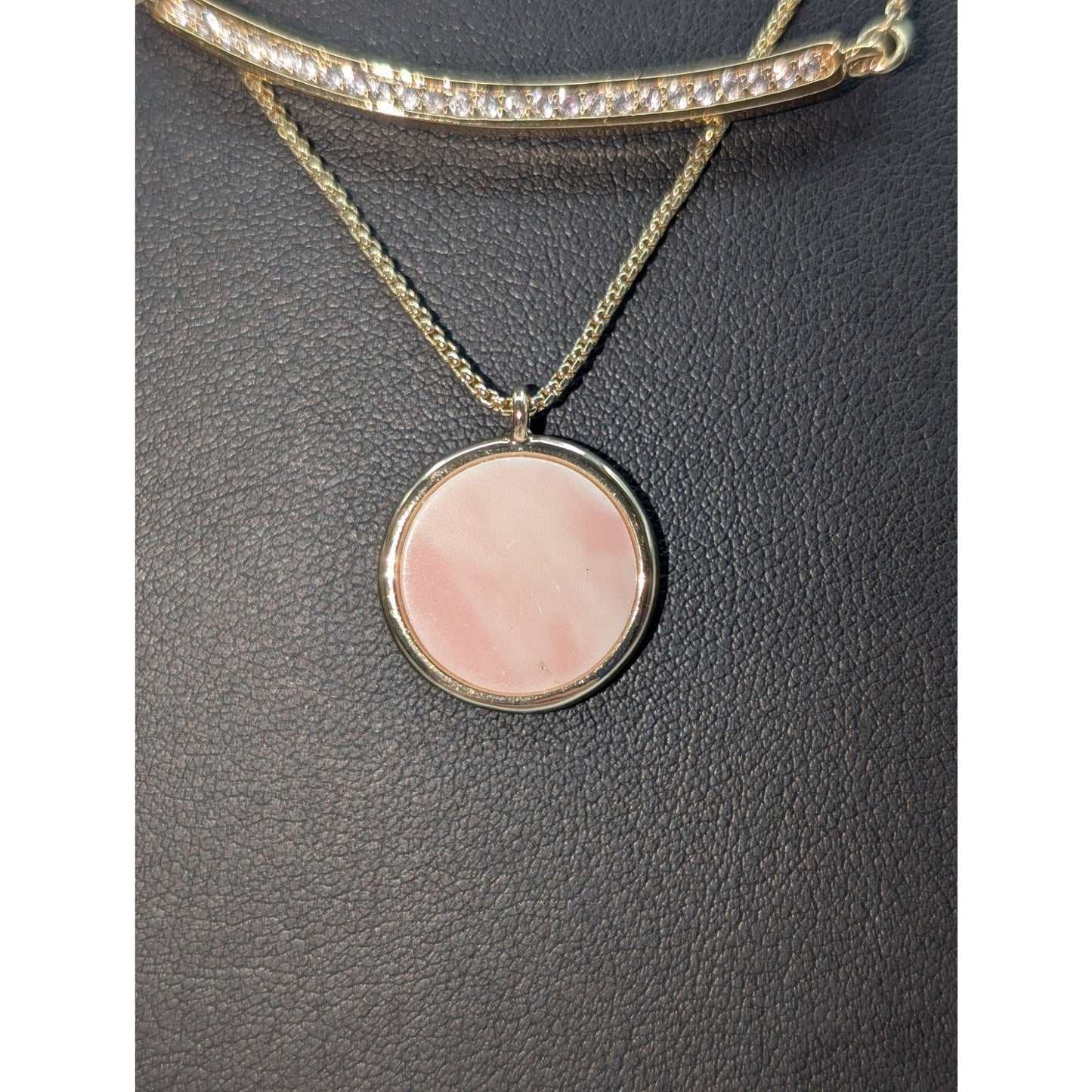 Lot of Three Gold Tone Layered Necklaces