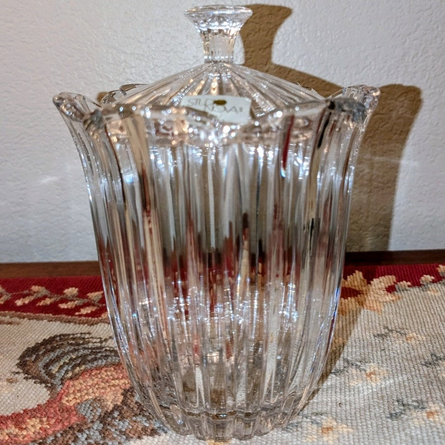 Studio Nova Japan Crystal Balmore Biscuit Barrel With Lid