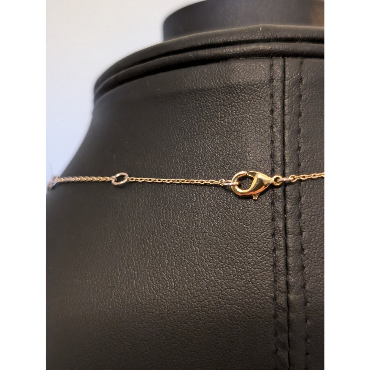 Gold Tone Scorpio Pendant Necklace
