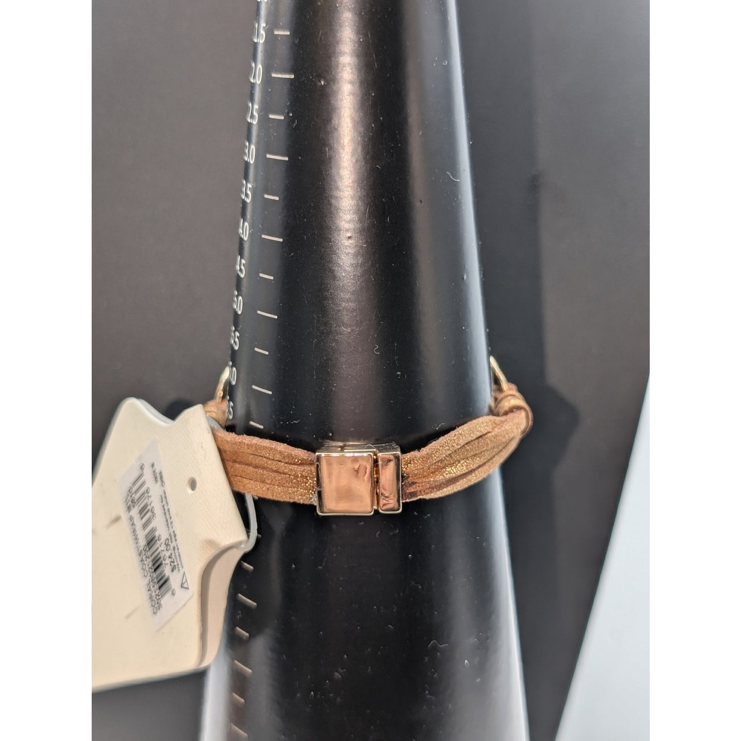 New Directions Coral Coast/Wrap Gold Tone Sparkle Leather NWT Bracelet