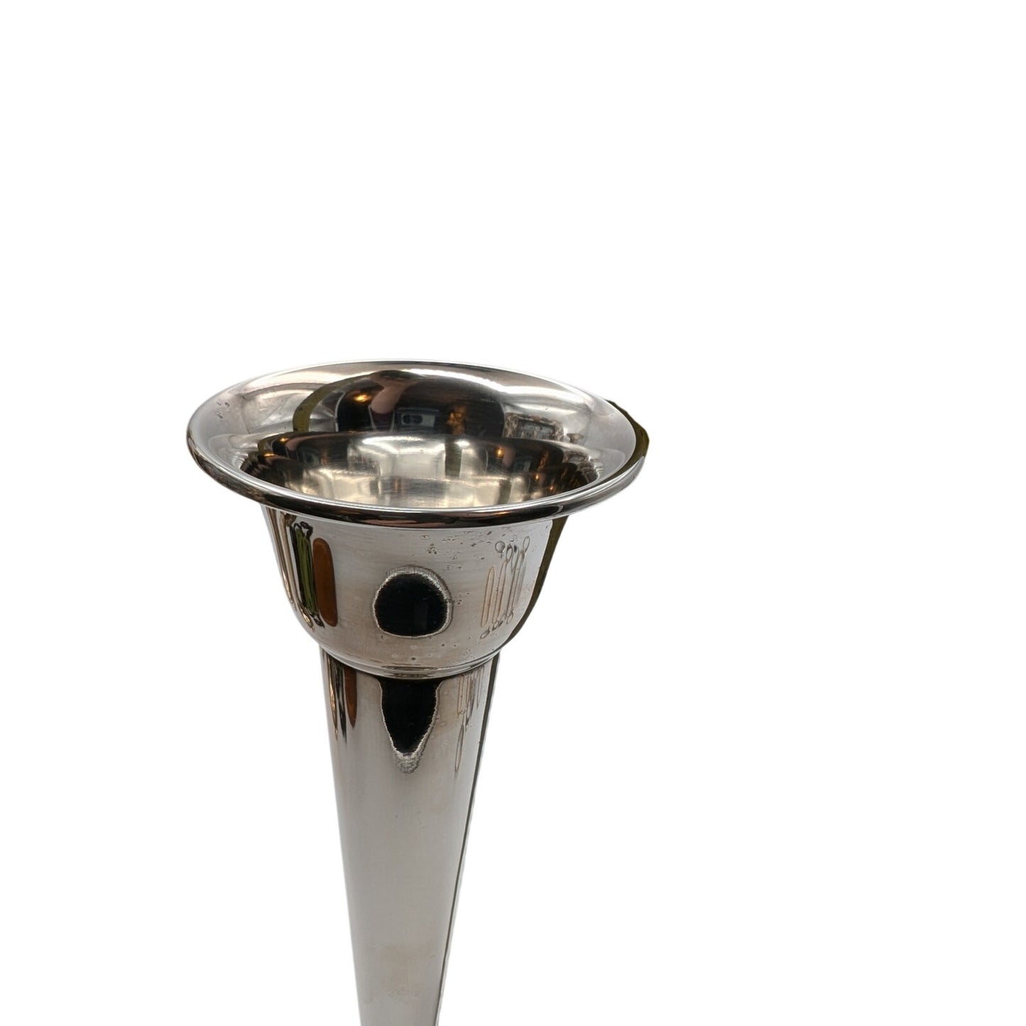 Vintage Gorham Rondo Silverplate Hollowware Trumpet Bud Vase