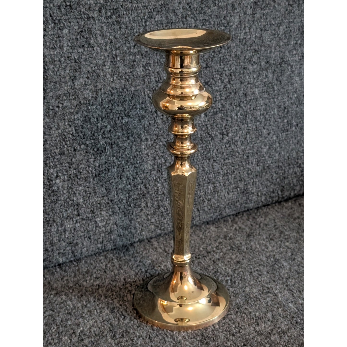 Vintage 10" Brass Candlestick