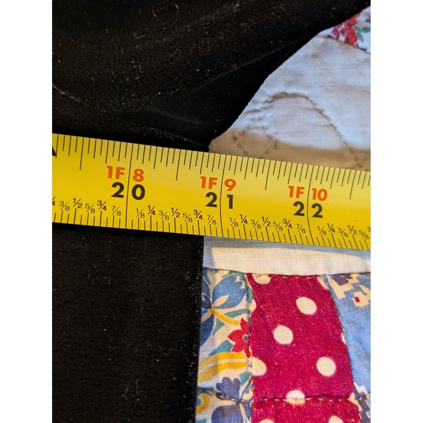 Soft Surroundings Black Velvet/Velour Button Up Collar Tunic Shirt Women's Sz M