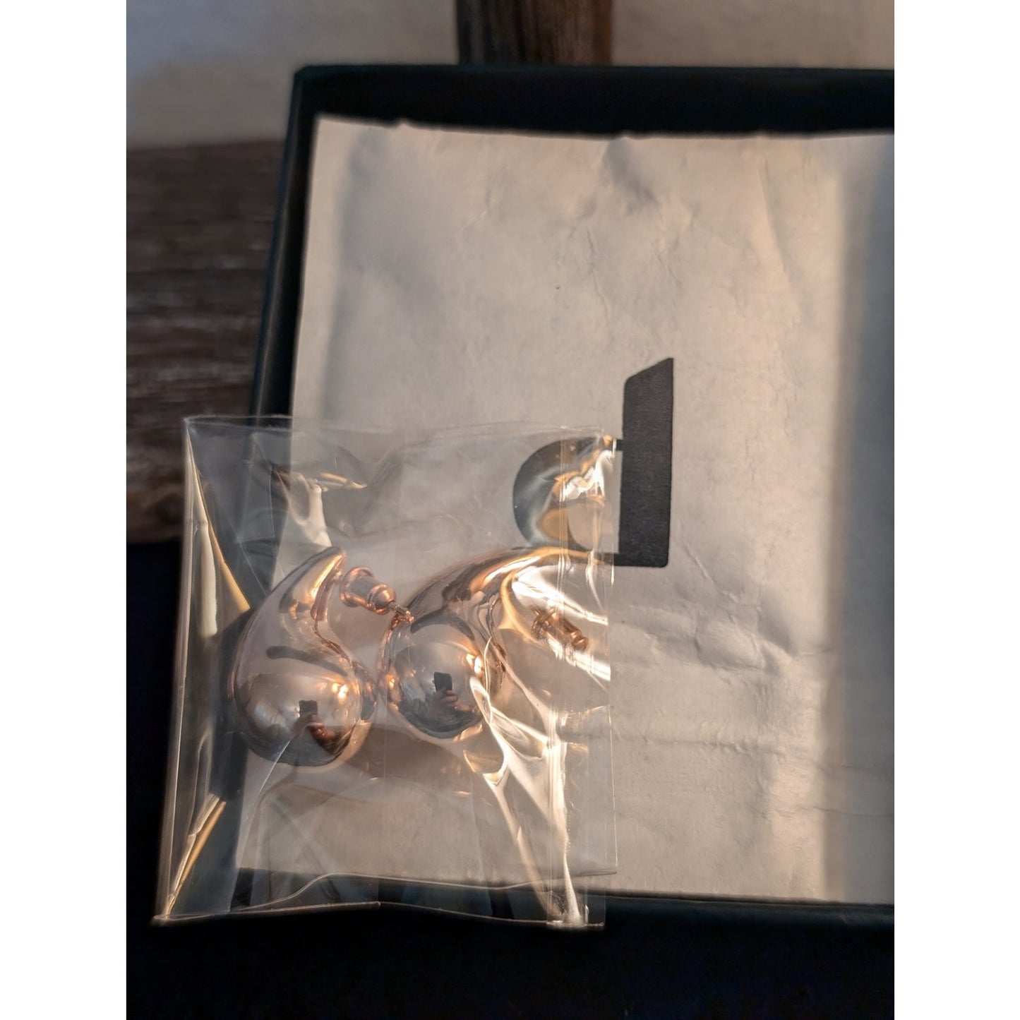 Three Pair Pavoi 14k Rose Gold Plated 925 Sterling Silver NWT Pierced Earrings