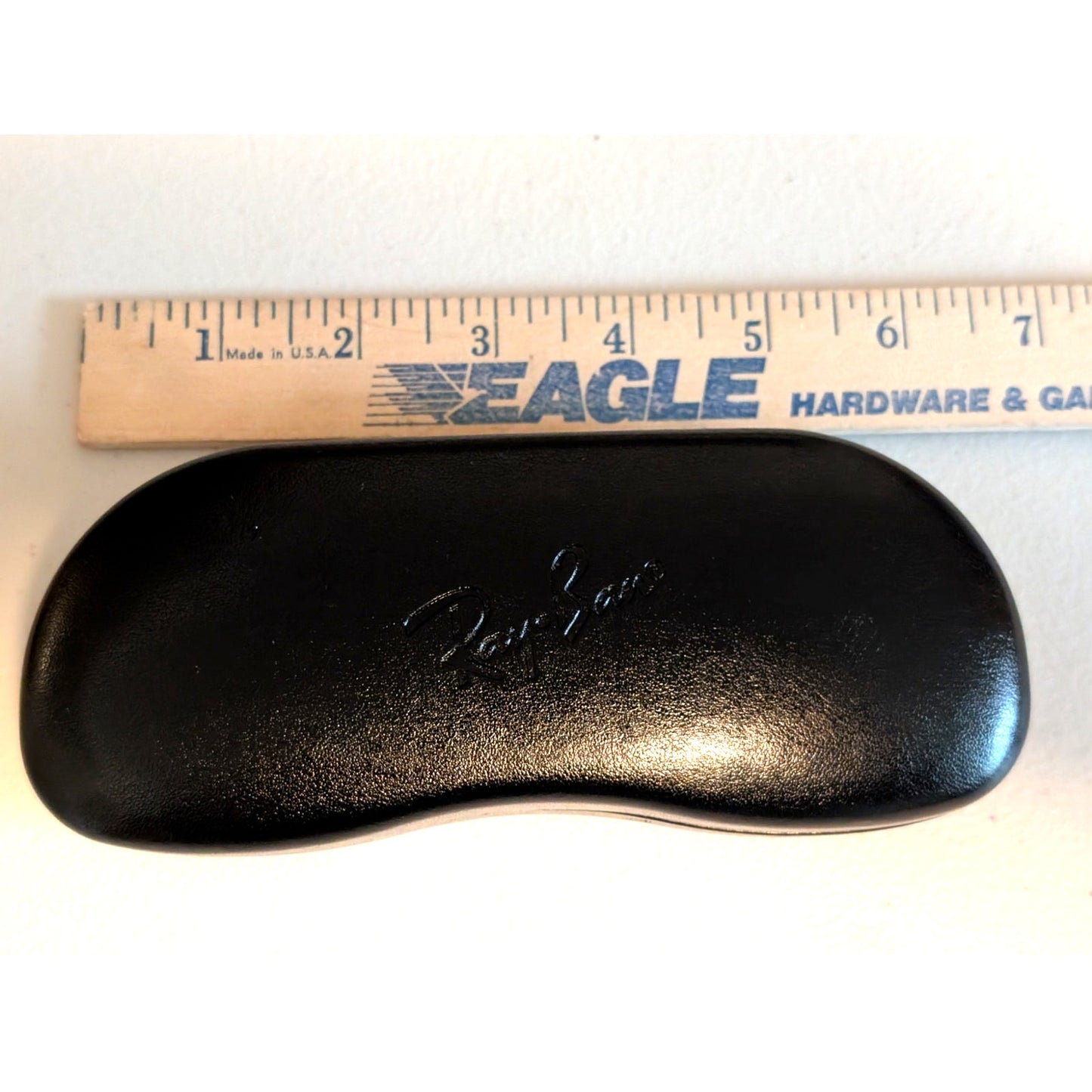 Ray-Ban Black Eyeglass or Sunglass Clamshell Hard Case With Cleaning Cloth