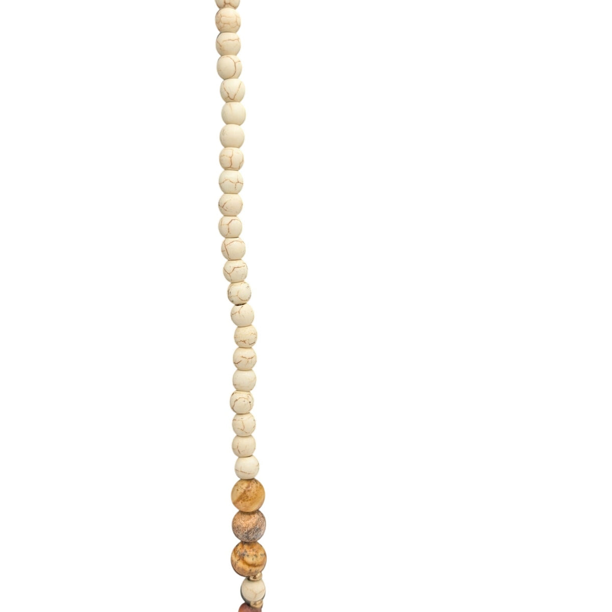 Jasper Stone Bead 42" Necklace