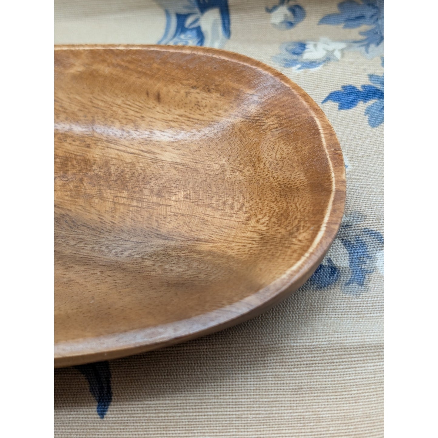 Beekman Home Small Decorative Acacia Wood Tray Made in Philippines