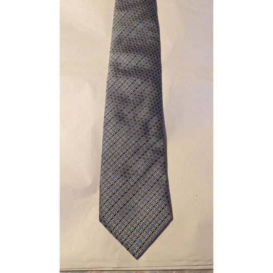 Patek Philippe Pour Ermenegildo Zegna Blue Pattern Silk Tie Limited Edition 2005