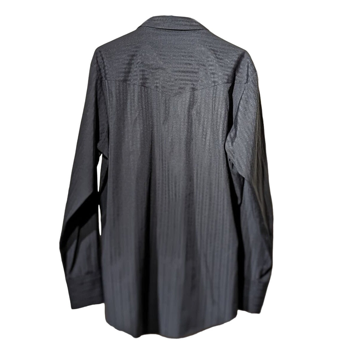 Ely Cattleman Vintage Black Pearl Snap Western Shirt Mens Sz 17-35