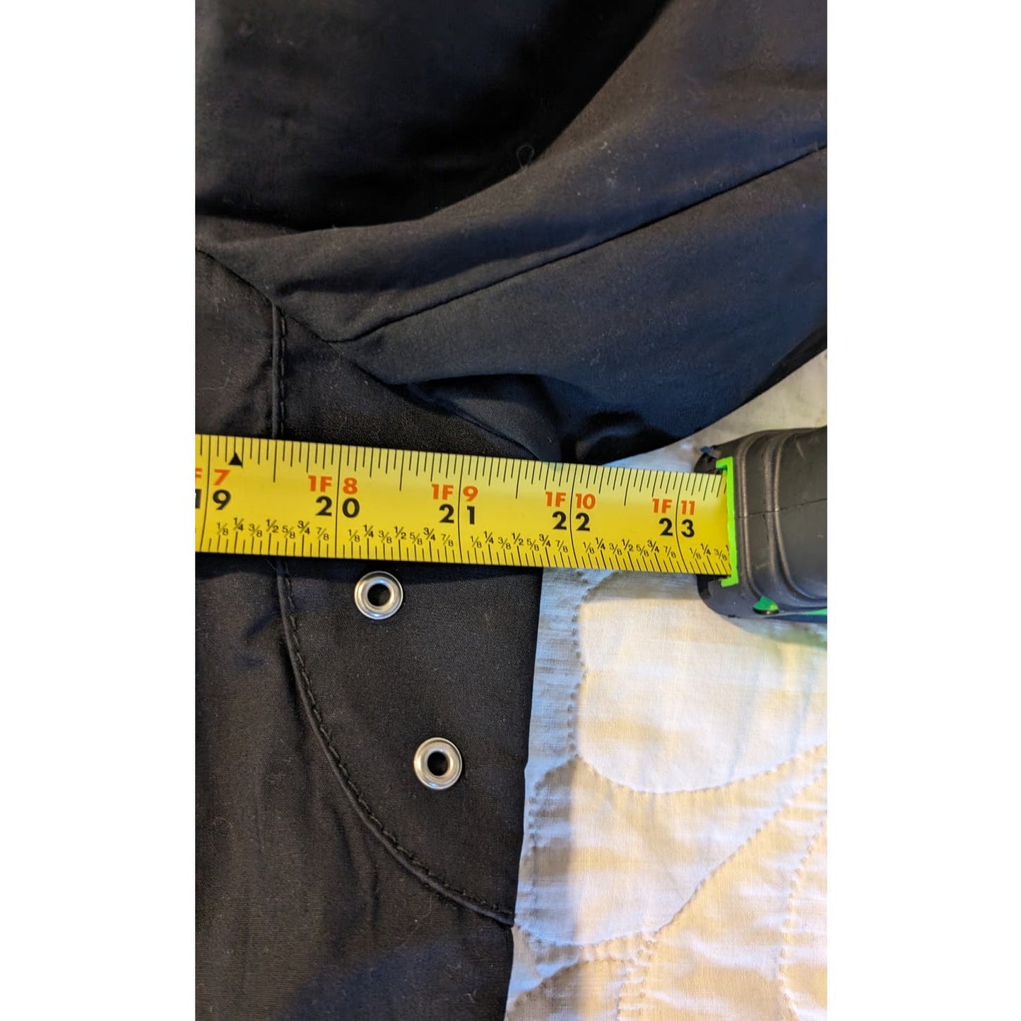 Banana Republic Navy Cotton Button Front Missing Belt Jacket Womens Size XL