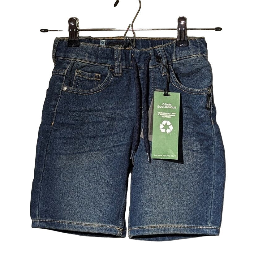 Silver Jeans Co. Derek Eco Friendly Denim Short, Medium Wash NWT Kids Size 6