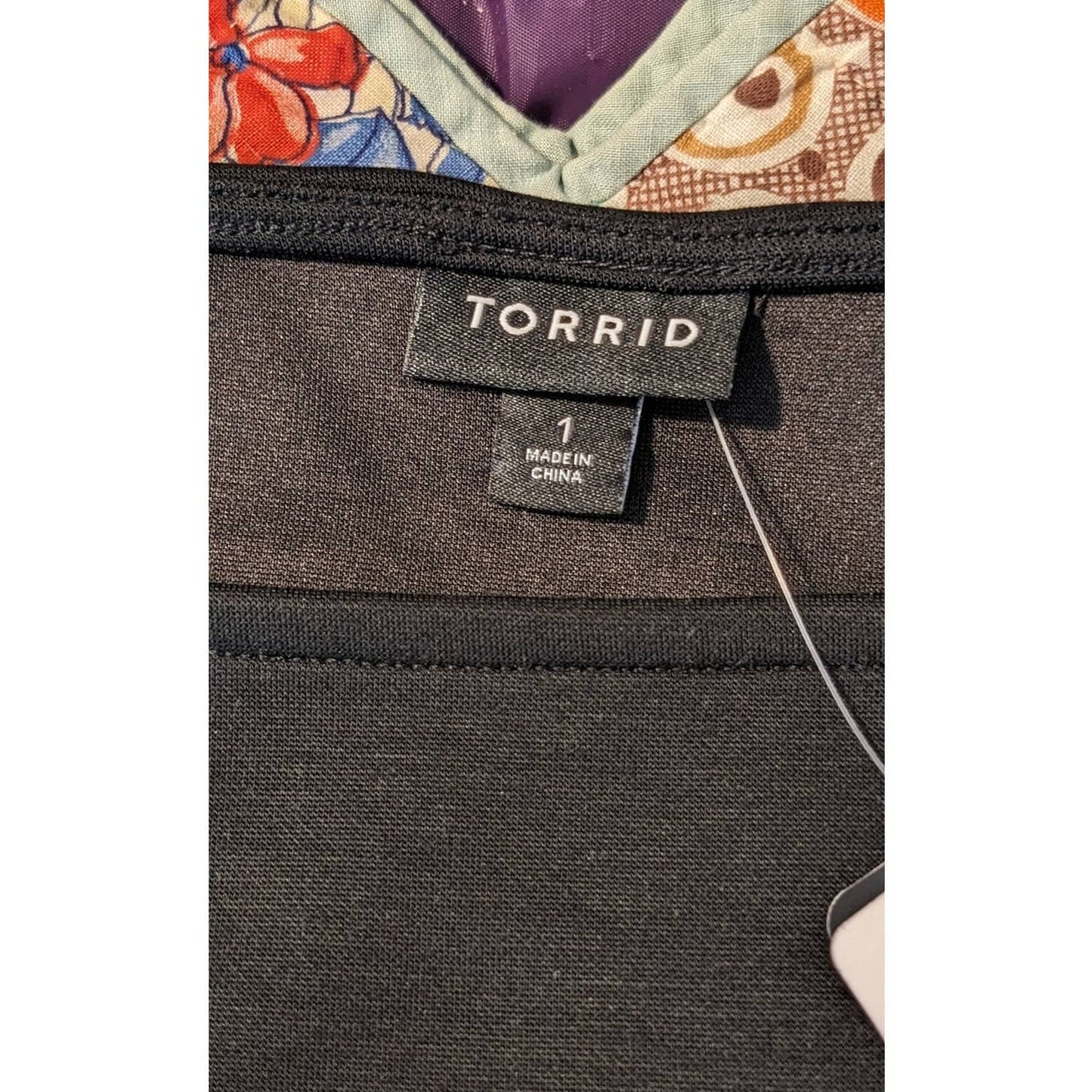Torrid NWT Midi Studio Cupro Bodycon Deep Black Front Slit Dress Sz 1X (14-16)