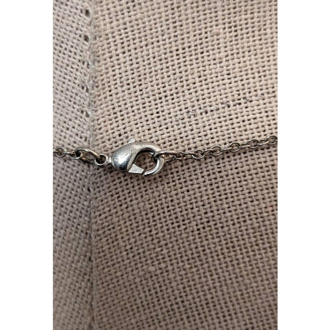 Reach for the Stars Pendant Silver Tone Necklace