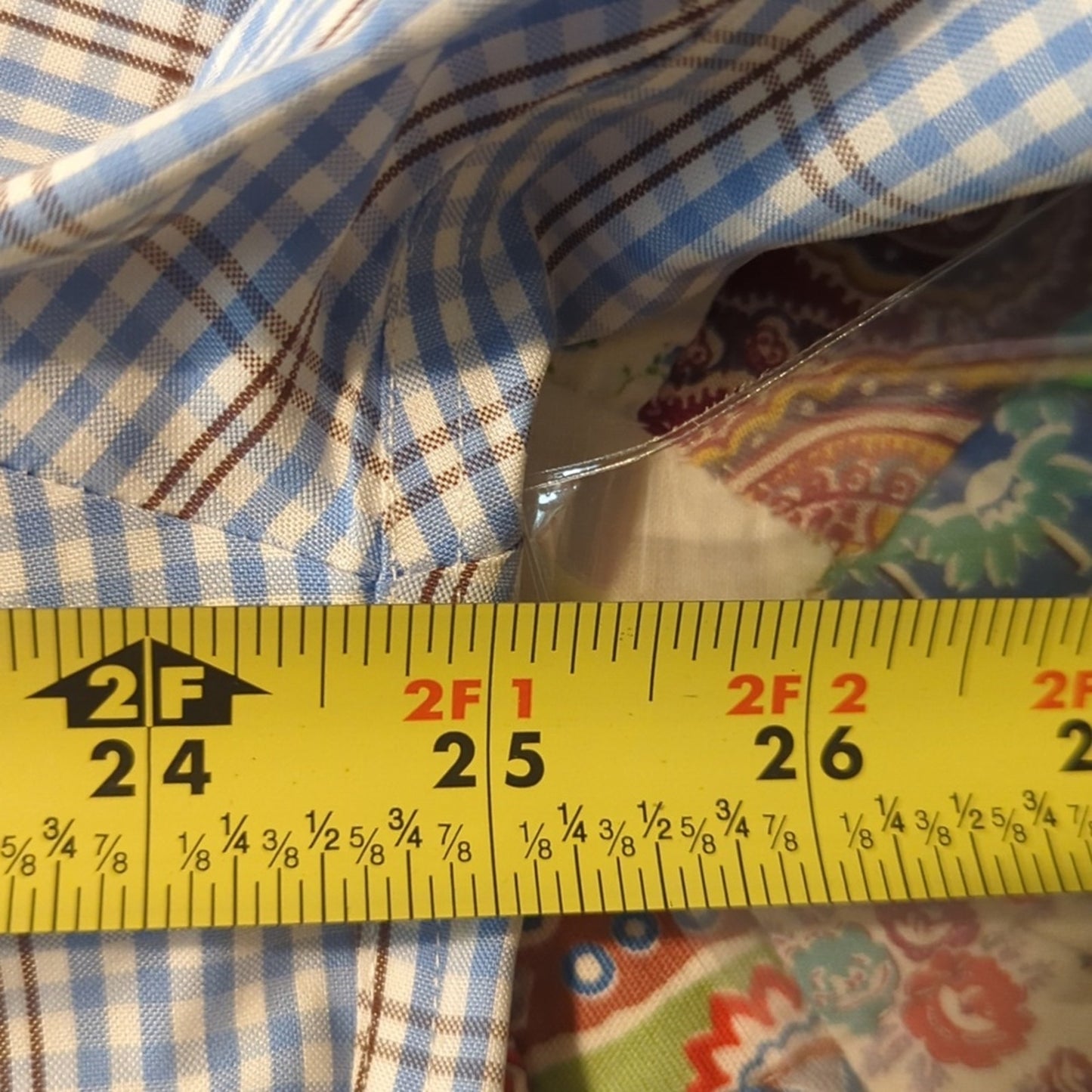 Vintage Brooks Brothers Blue Plaid The Original Polo Shirt Button Down Mens Sz L