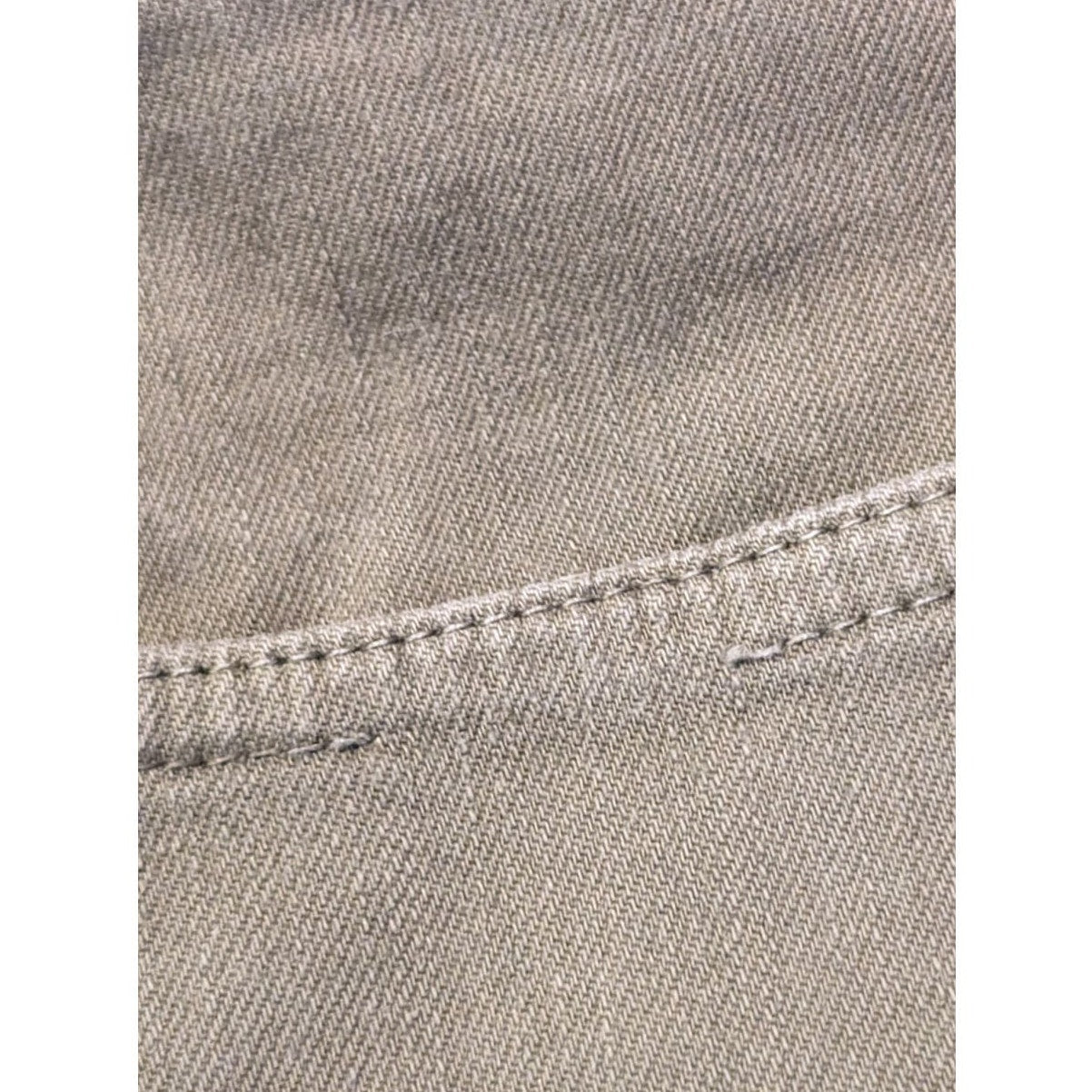 Eileen Fisher Organic Cotton Stretch Khaki Green Jean Womens Sz 12