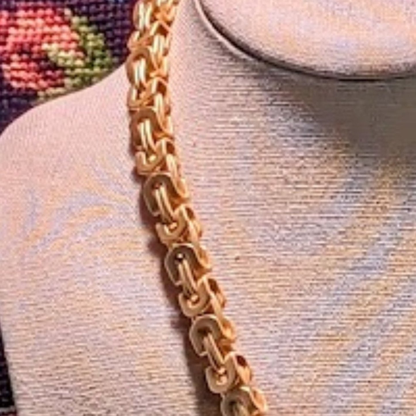 Half & Half Unique Chain Link Necklace