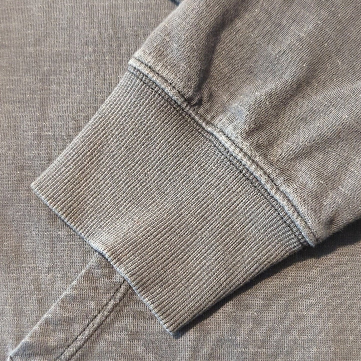 Athleta Gray Full Zip Pocket Draw String Hoodie Women's Size M
