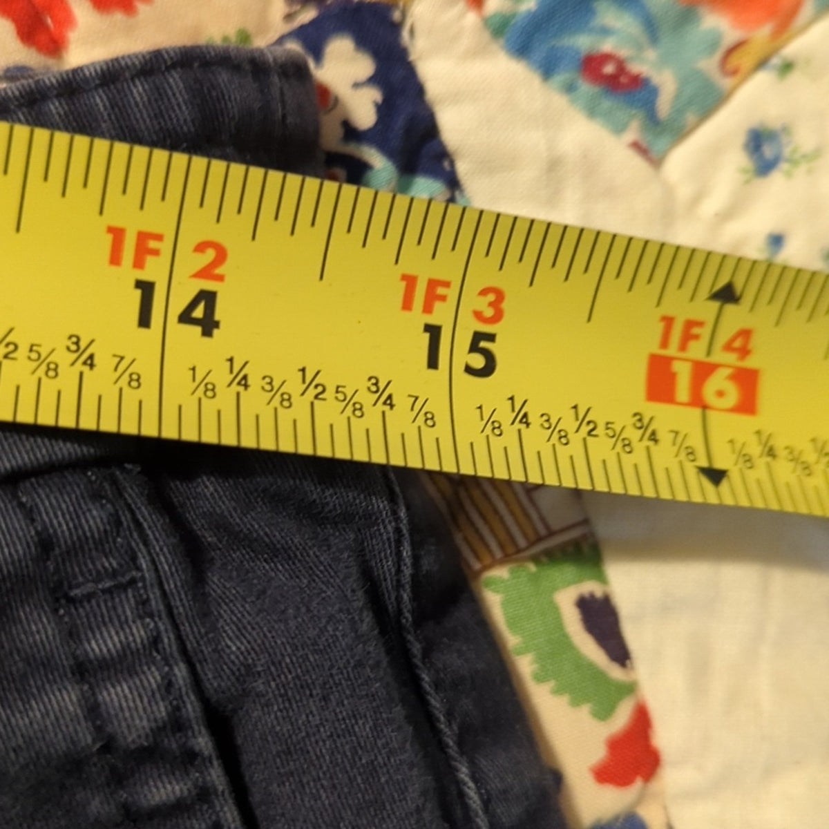 Boden Straight Leg Navy Pocket 9" Rise 28" Chino Women's Size 8L