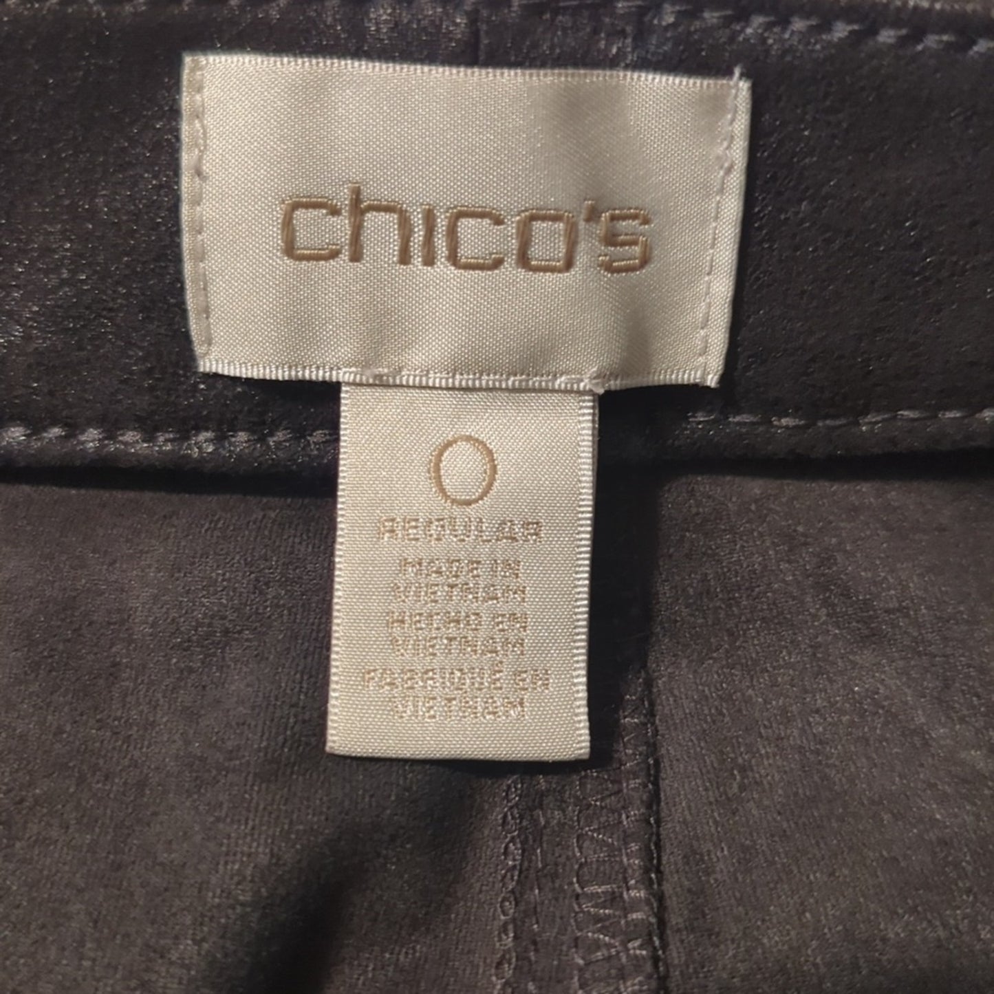Chico's Black Jeggings Women's Size O (Small 4)