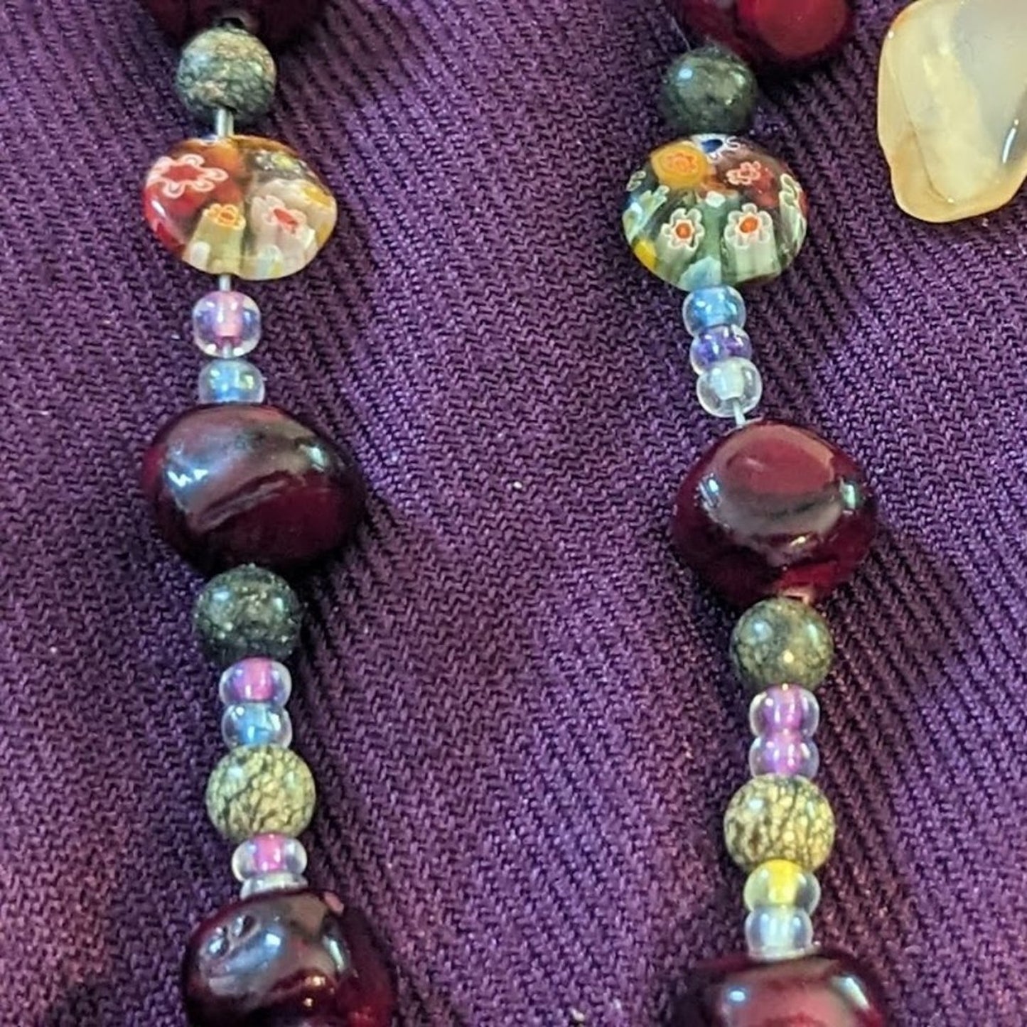 Gemstones & Beads 4 Strands For Jewelry Making
