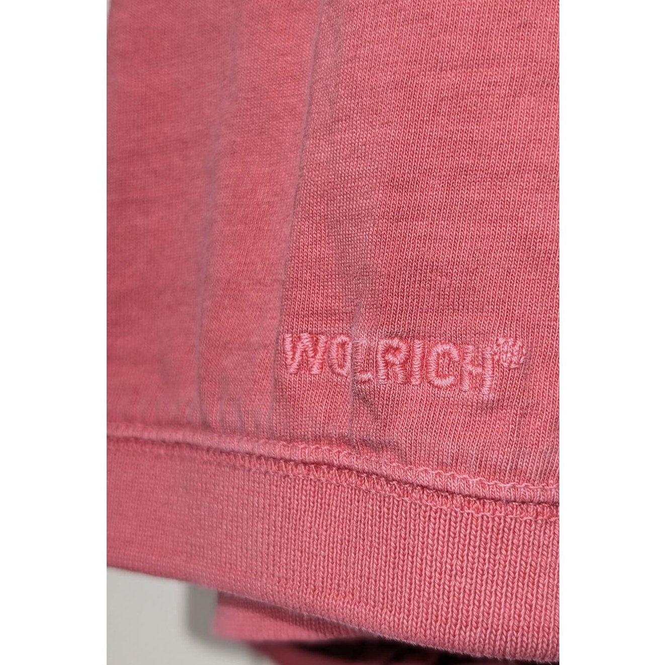 Woolrich Salmon/Brick Cotton Short Sleeve Polo Mens Size 3XLT