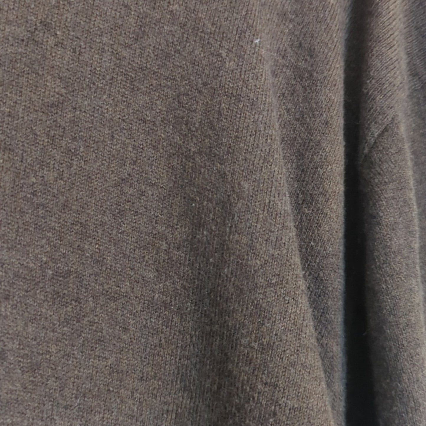 Brooks Brothers 346 Brown Cotton/Cashmere Blend Crewneck Sweater Men's XLize XL
