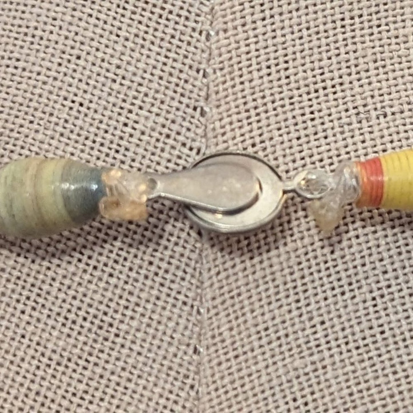 Rare Teng Yue Multi-Strand Multi-Color Tribal Necklace