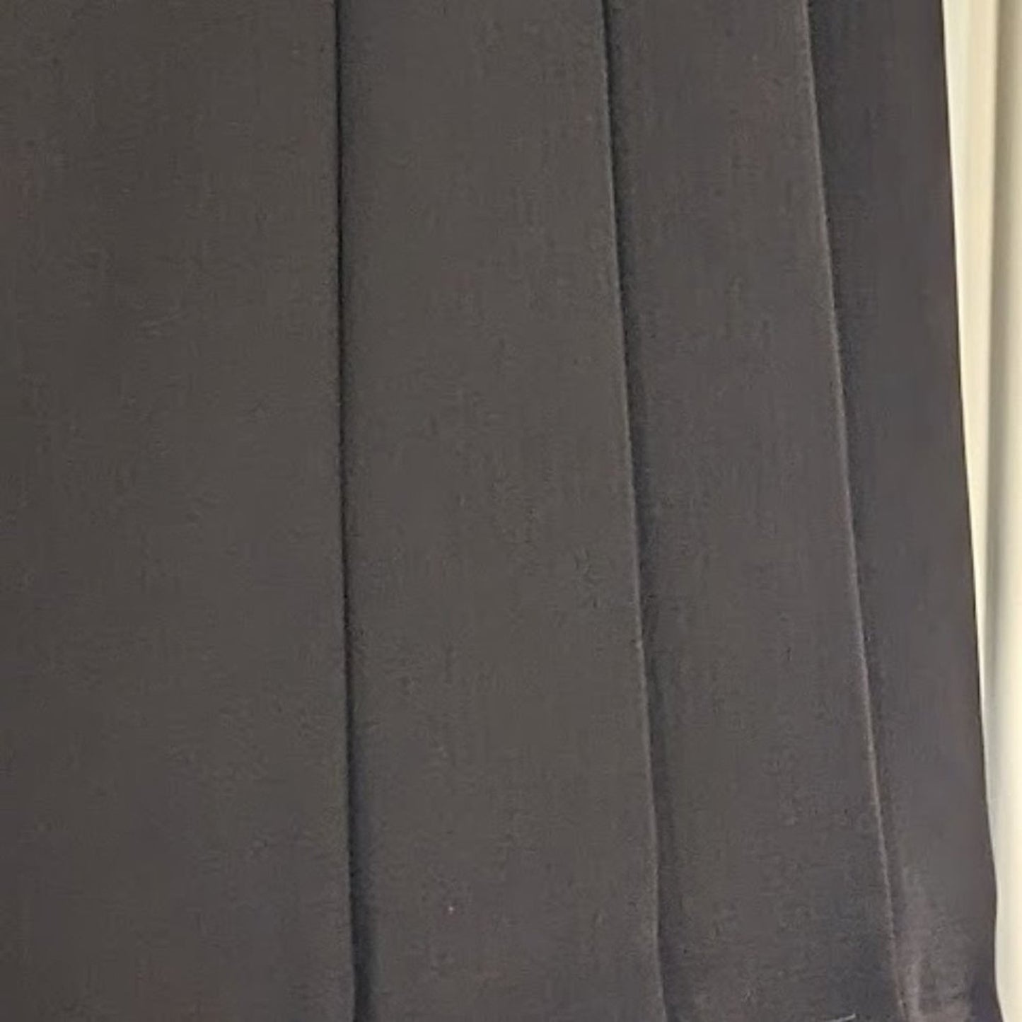 Harve Bernard Vintage Black Crepe Fully Lined Half Pleat Women's Sz 16 NWT Skirt