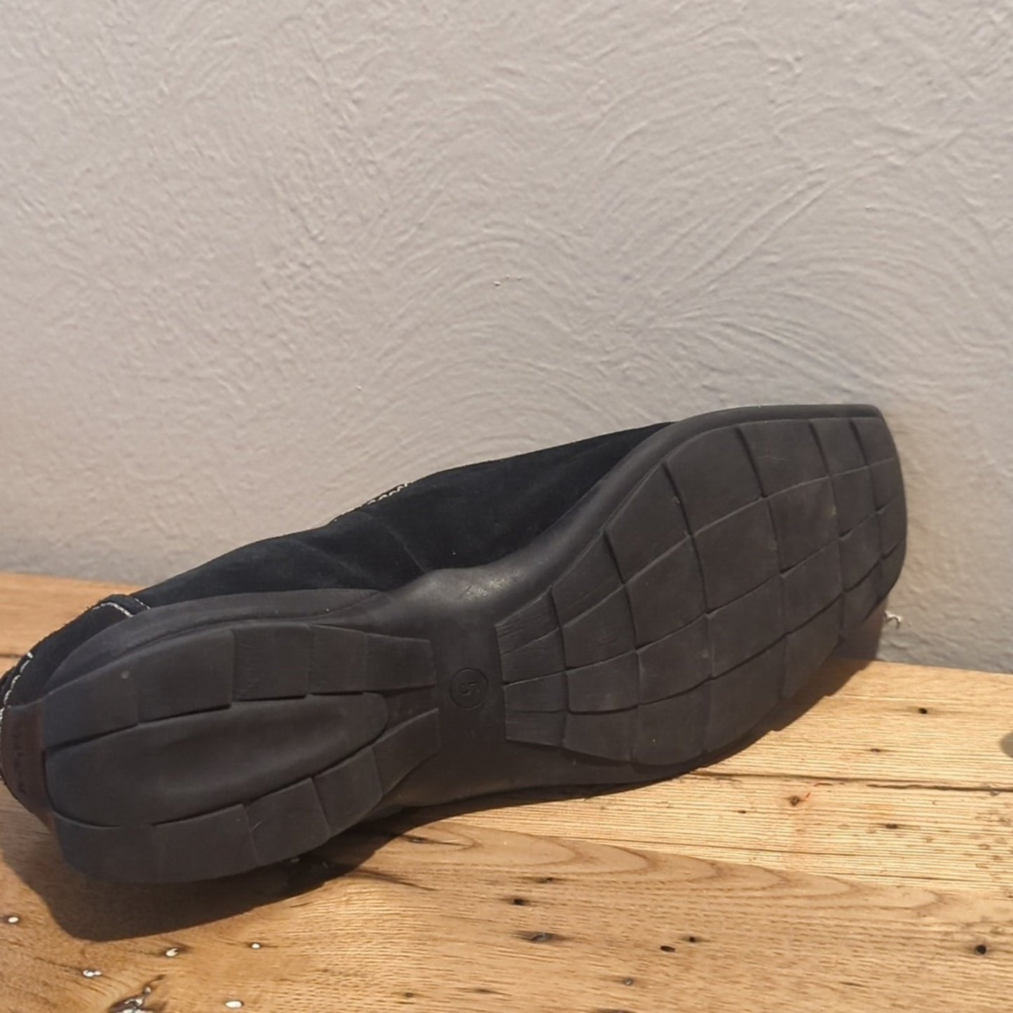 Hogl Sport Gore Tex XCR Black Suede Slip On Loafer Flats Women's Size 5