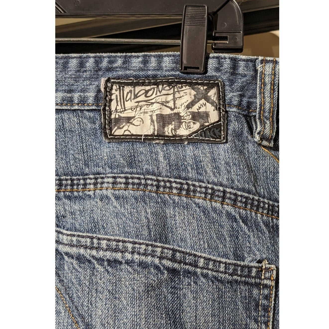 Billabong Y2K 90s Heel Bite Jeans Mens Size 36 x 33