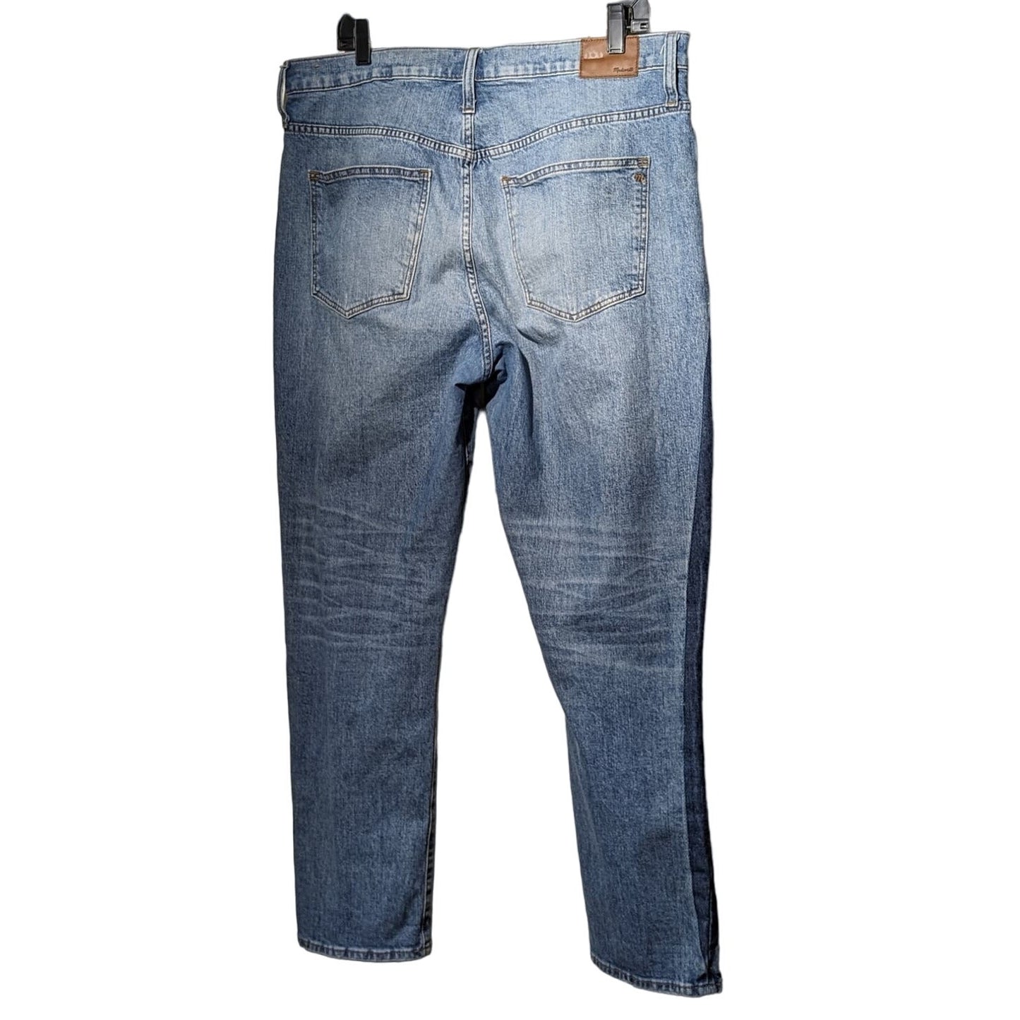Madewell The High-Rise Slim Boyjean Distressed Stretch Jean Womens Sz 32T