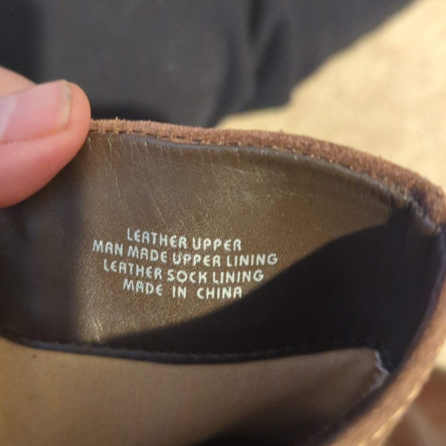 Earth Hilltopper Brown Leather & Suede Wedge Heel Bootie Women's Size 11B