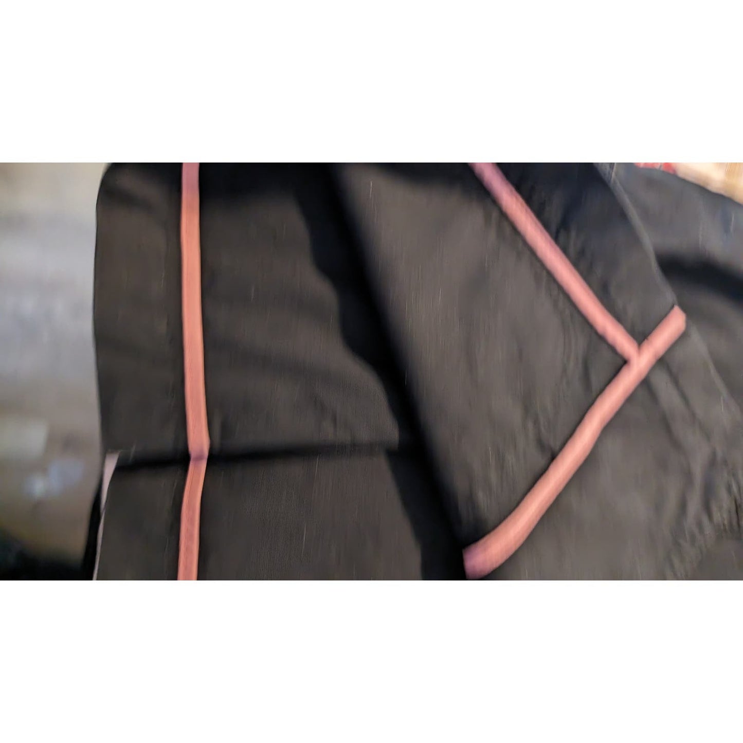 Banana Republic Navy Cotton Button Front Missing Belt Jacket Womens Size XL