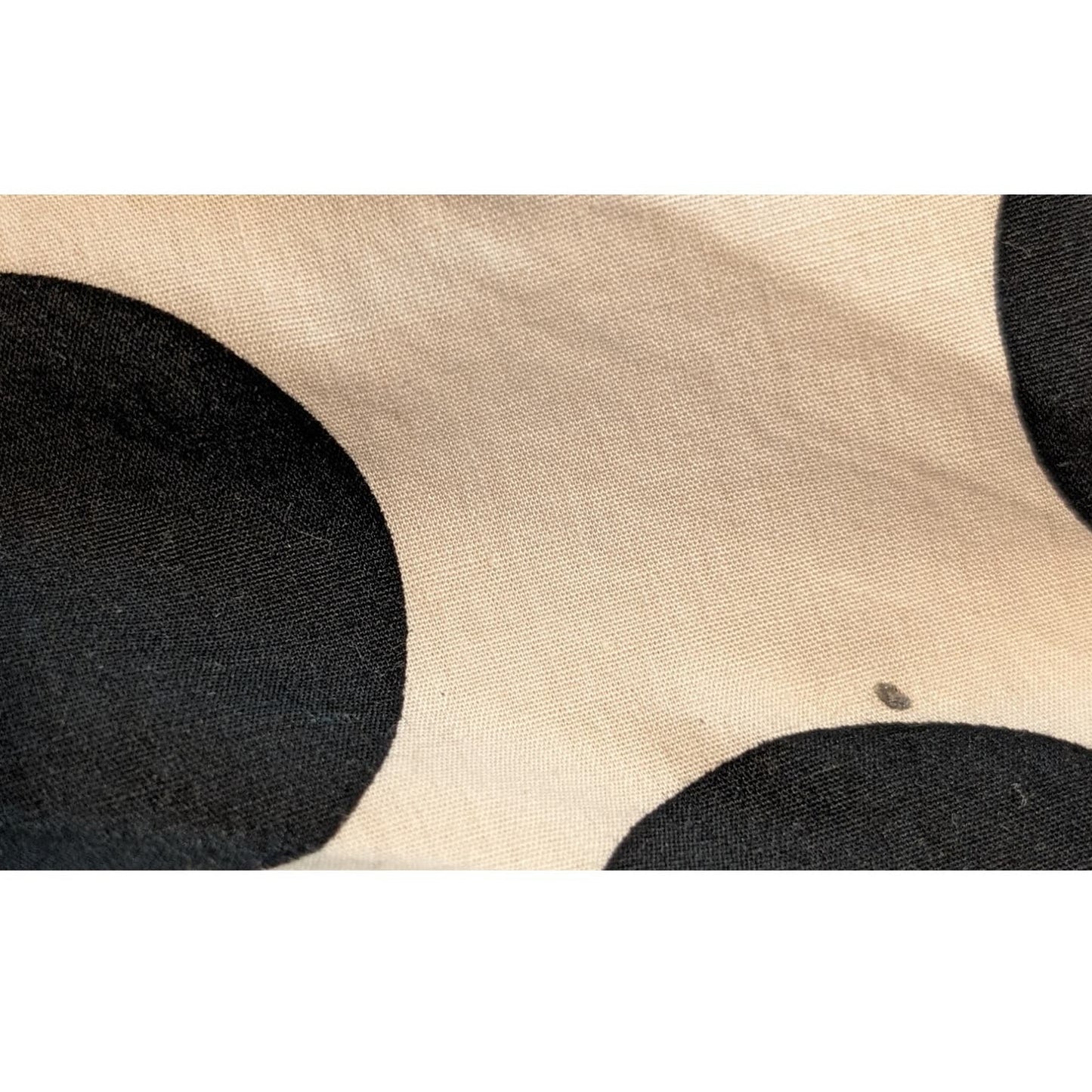 Jolie Moi Cream Black Polka Dot Fit and Flare Tie Back Dress Womens Sz 12