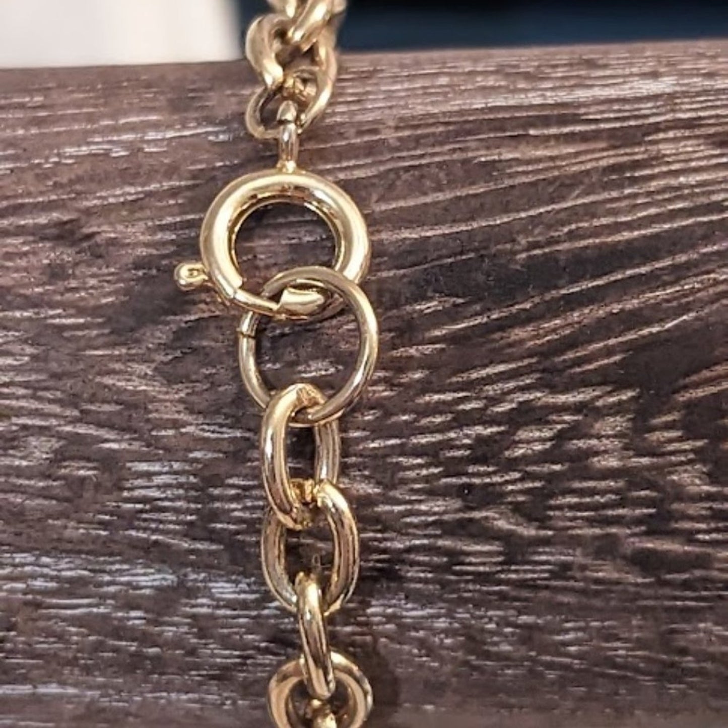 Vintage Gold Tone Filigree Ball Round & Teardrop Faux Pearl Bead Bracelet