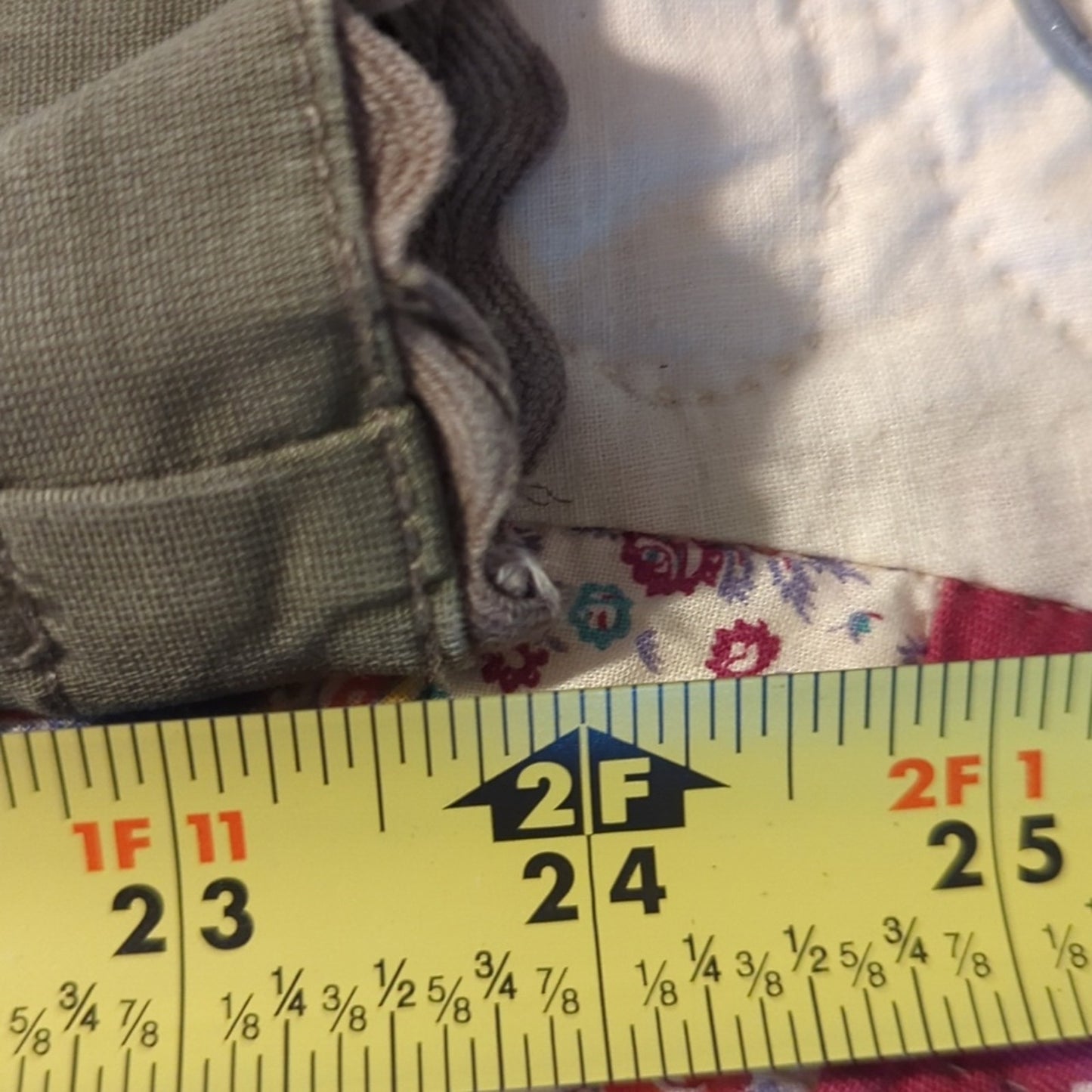 Sundance Scalloped Loden Green High Rise Cropped Jeans Women's Size 12P NWOT