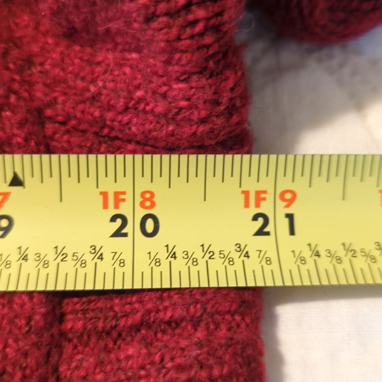 J. Jill Red Shawl Collar Open Front Cardigan Cotton Blend Sweater Women's Size S