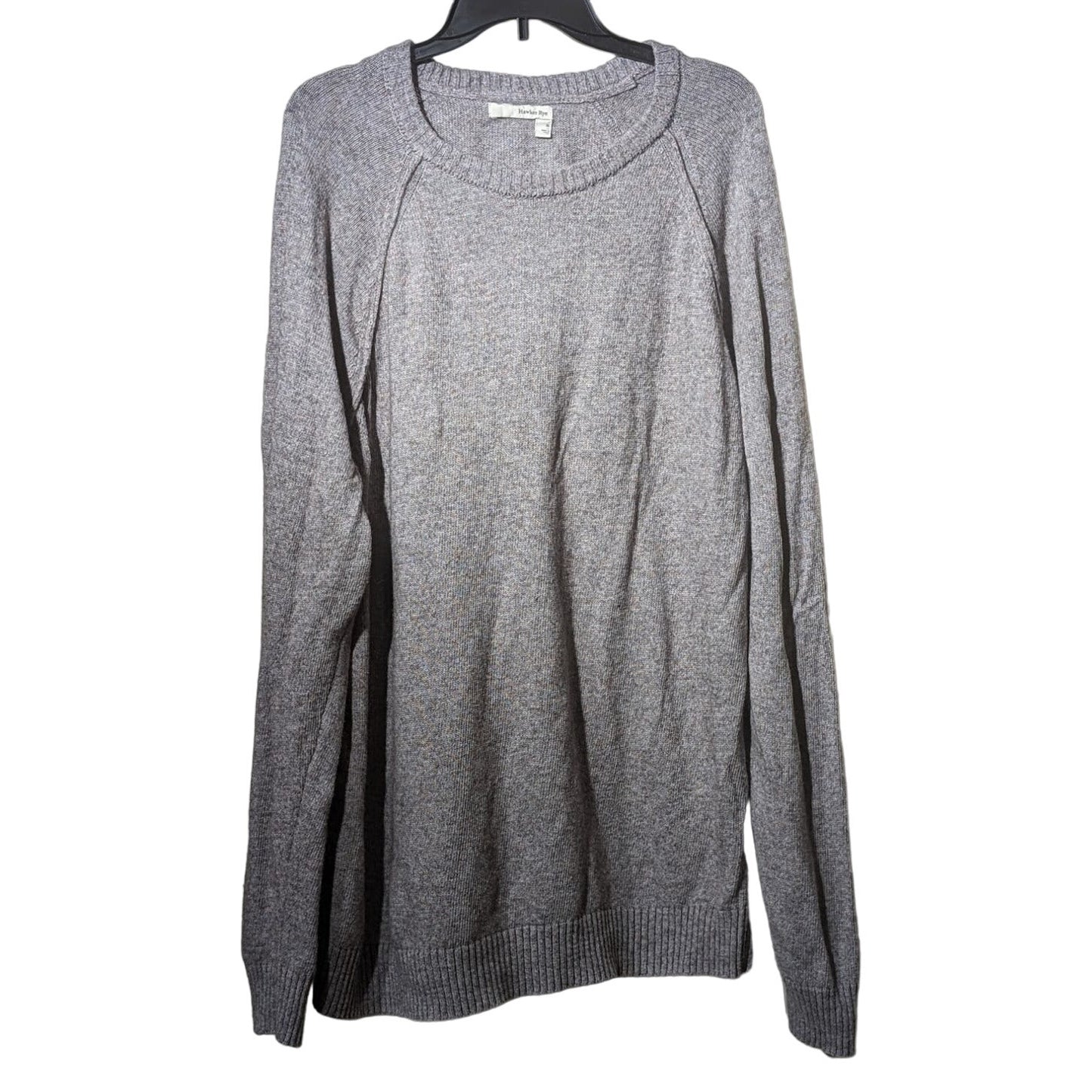 Hawker Rye Crew Neck Pullover Marled Knit Sweater Men's Sz XL