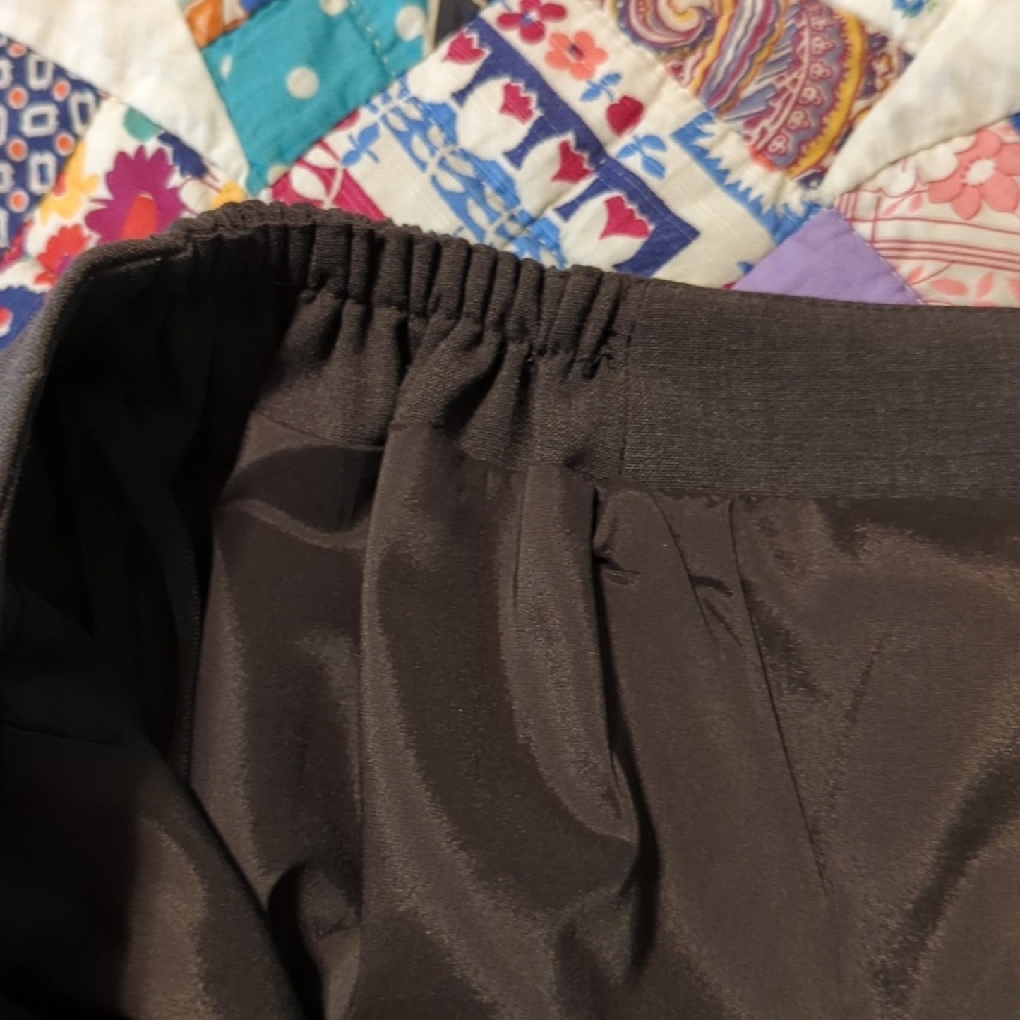 Talbots Brown Lightweight Fully Lined Wool Stretch Pantsuit Plus Sz 12W