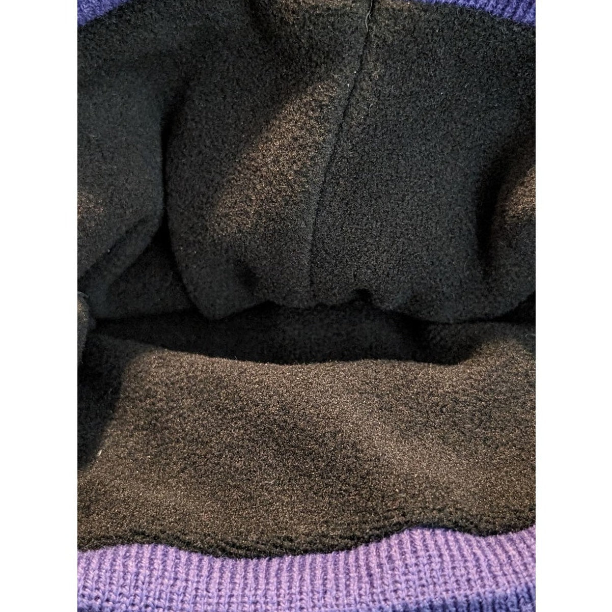 Boco Gear Sherpa Adventure Gear Lambs Wool Made in Nepal Purple Pom Pom Beanie