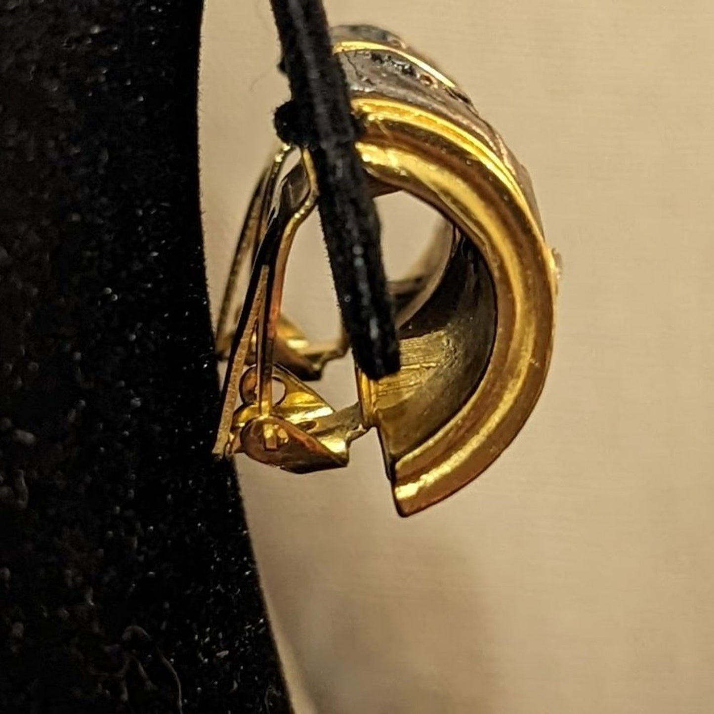 Etruscan Inspired Clip on Earrings