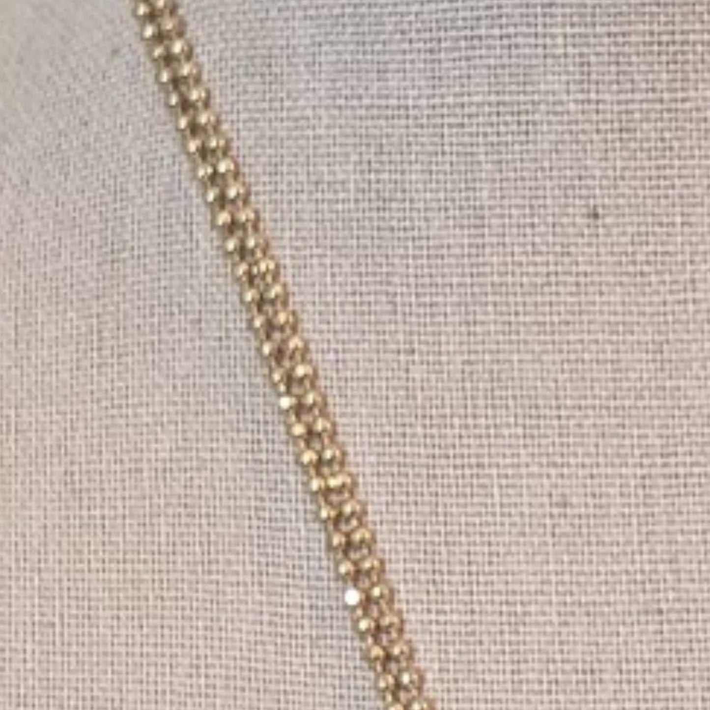 ABS by Allen Schwartz NWOT Black Crystal Gold Tone Statement Necklace