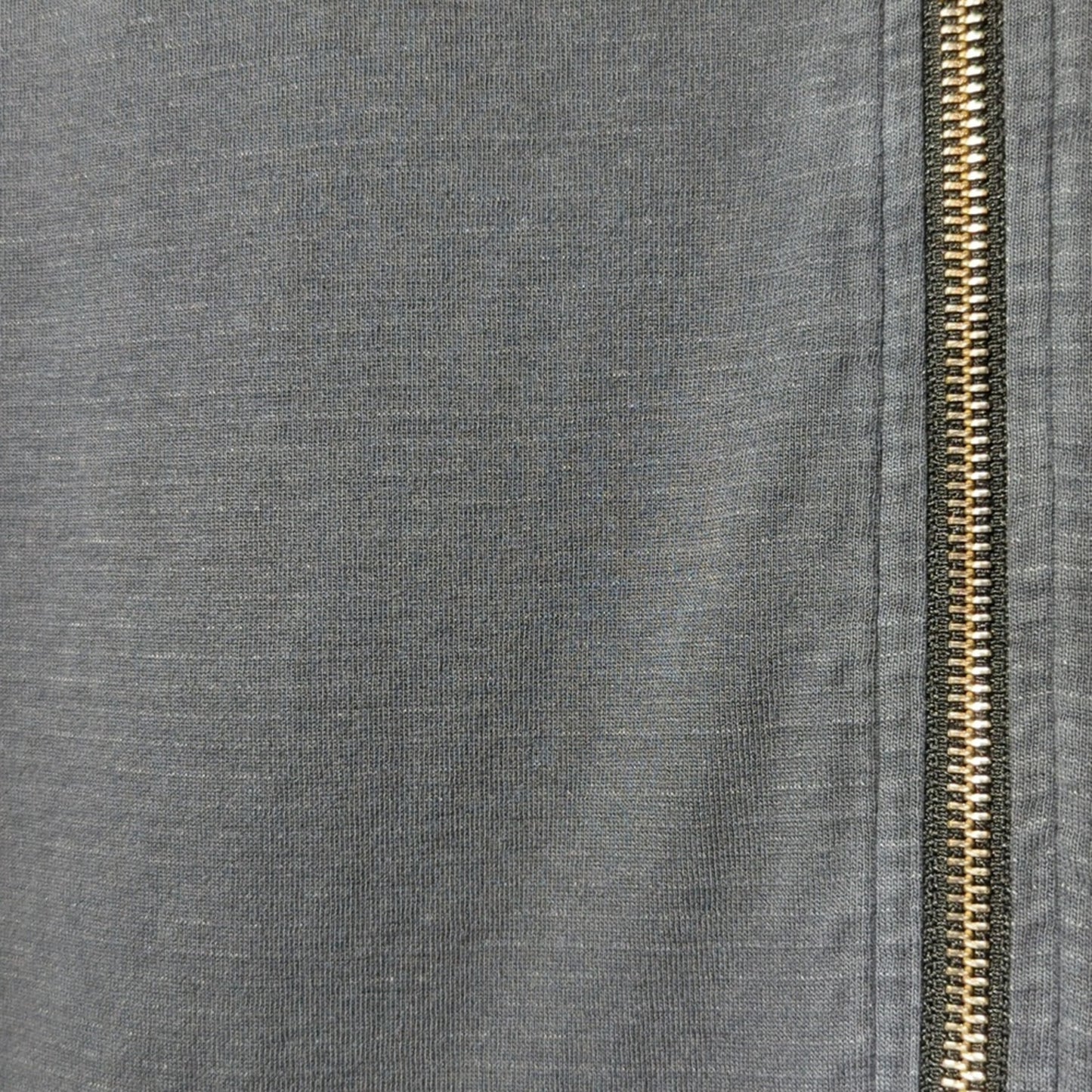 Athleta Gray Full Zip Pocket Draw String Hoodie Women's Size M