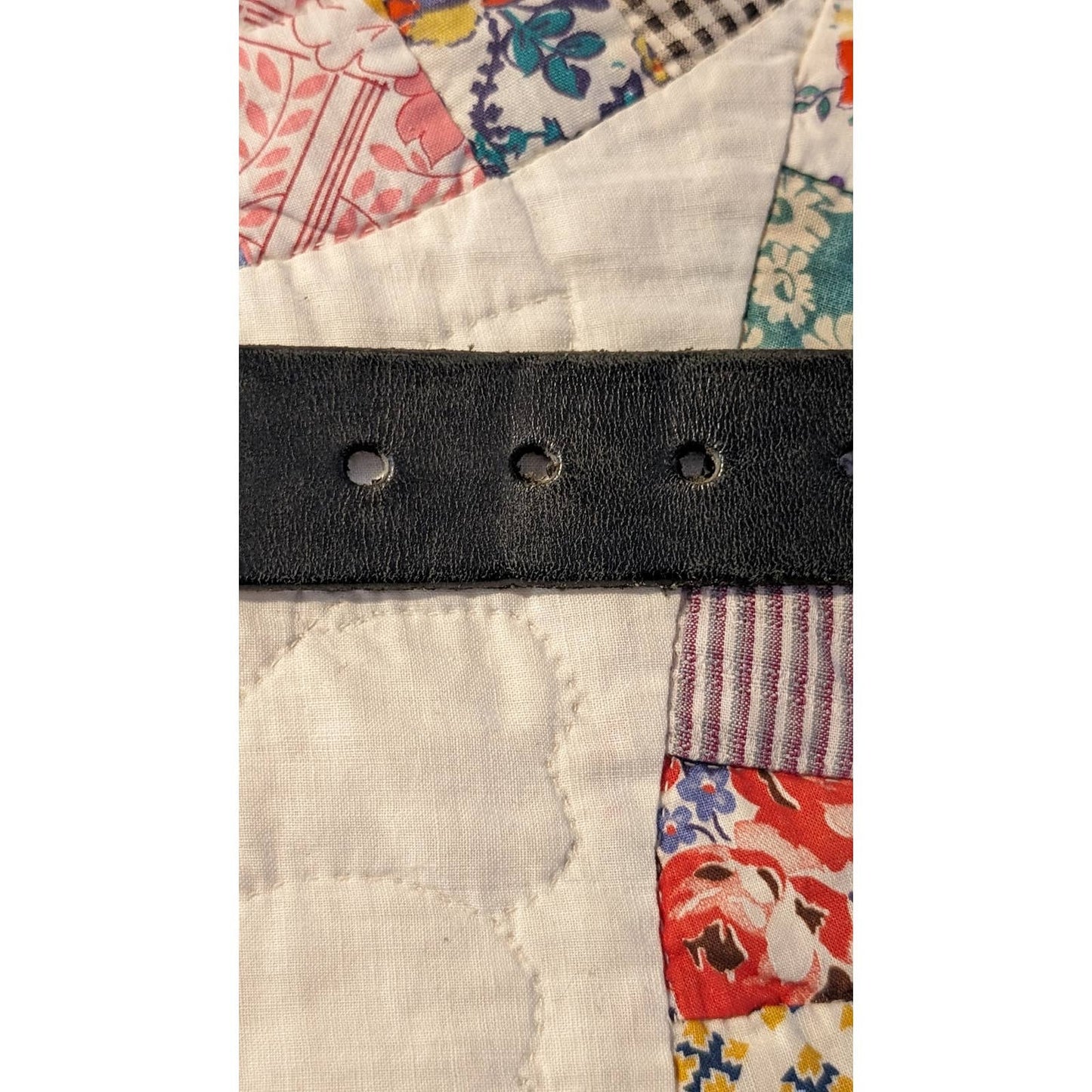 Levi's Casual Black Leather Silver Tone Buckle Belt Sz 40