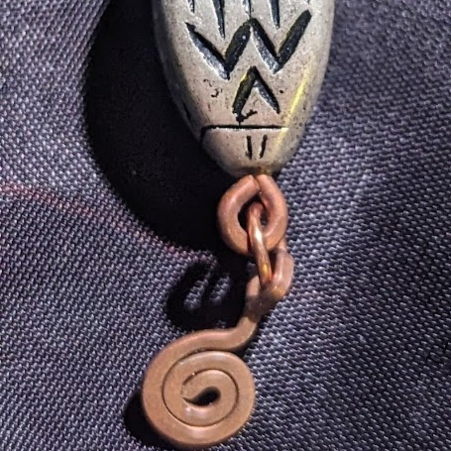 Bold Silver & Copper Tone Bohemian Tribal Mixed Metal Earrings