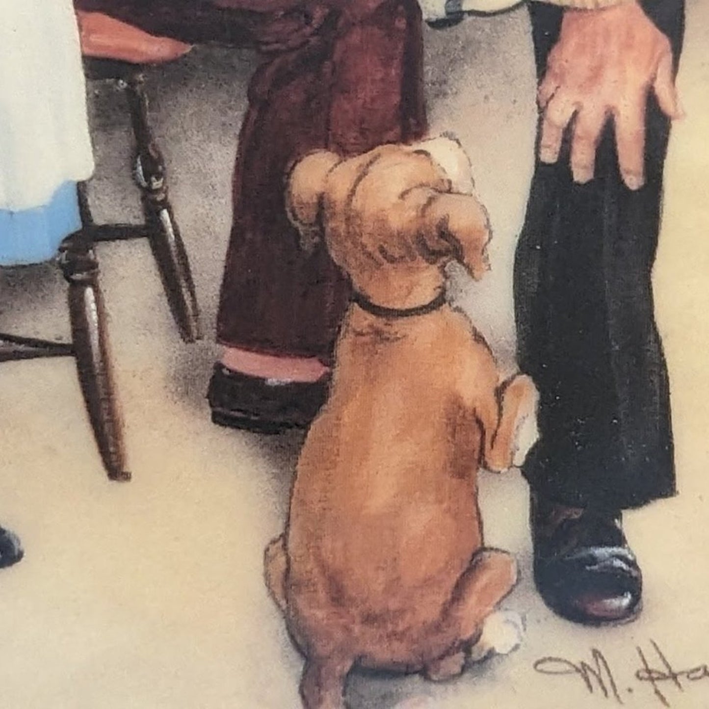 Gorham Collectible "Family Portrait" by Michael Hagel Plate