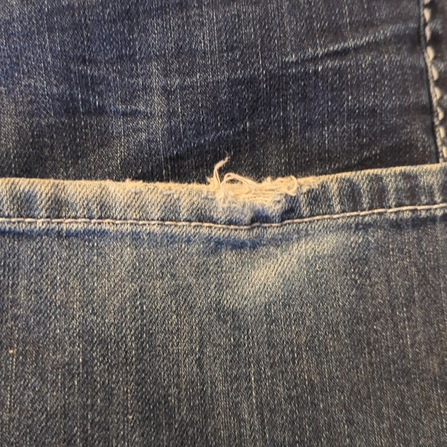 Coogi Y2K Blue Denim Embroidered Pocket Jeans Women's Size 16