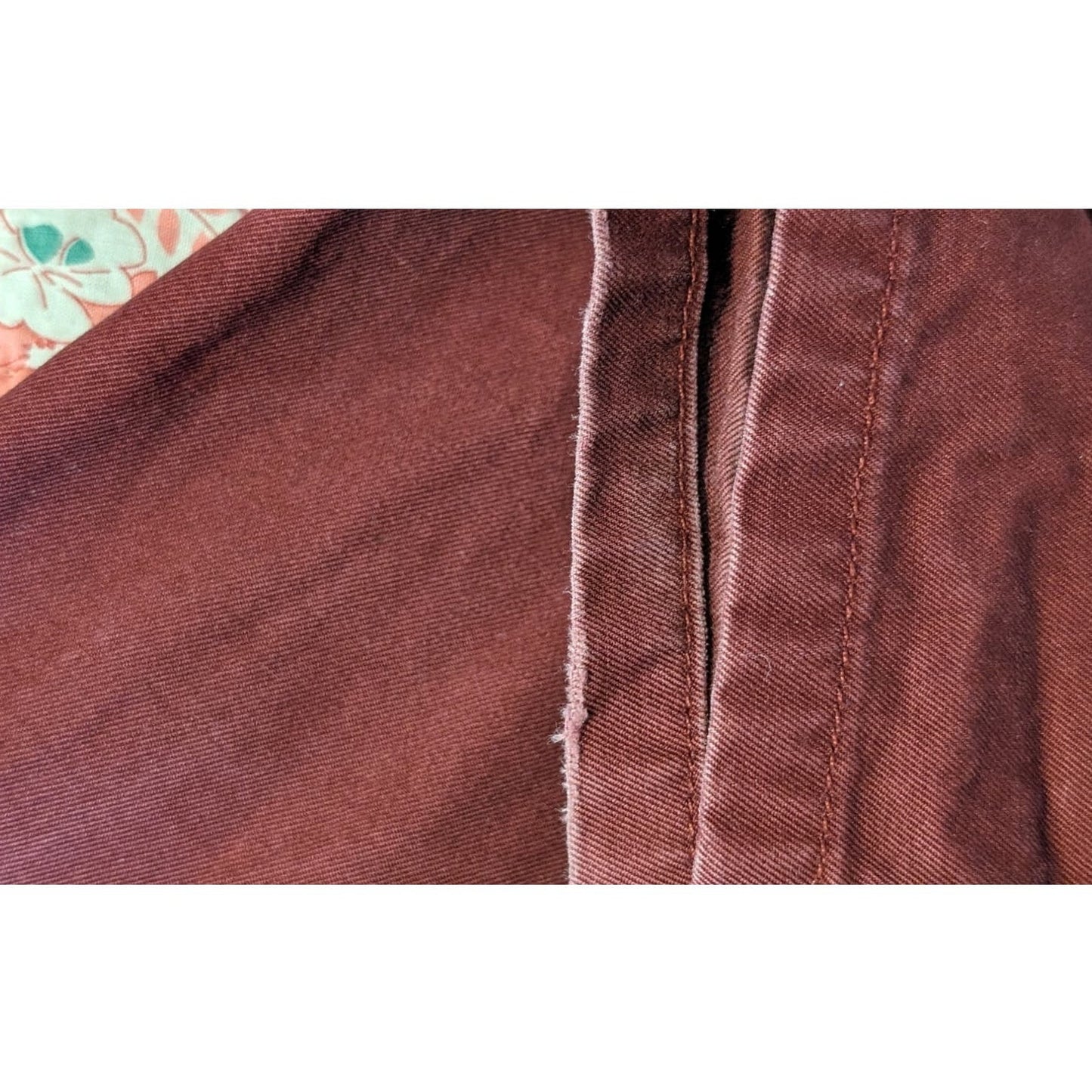 Bonobos Straight Leg Vintage Crimson Chino Mens Sz 36 x 34