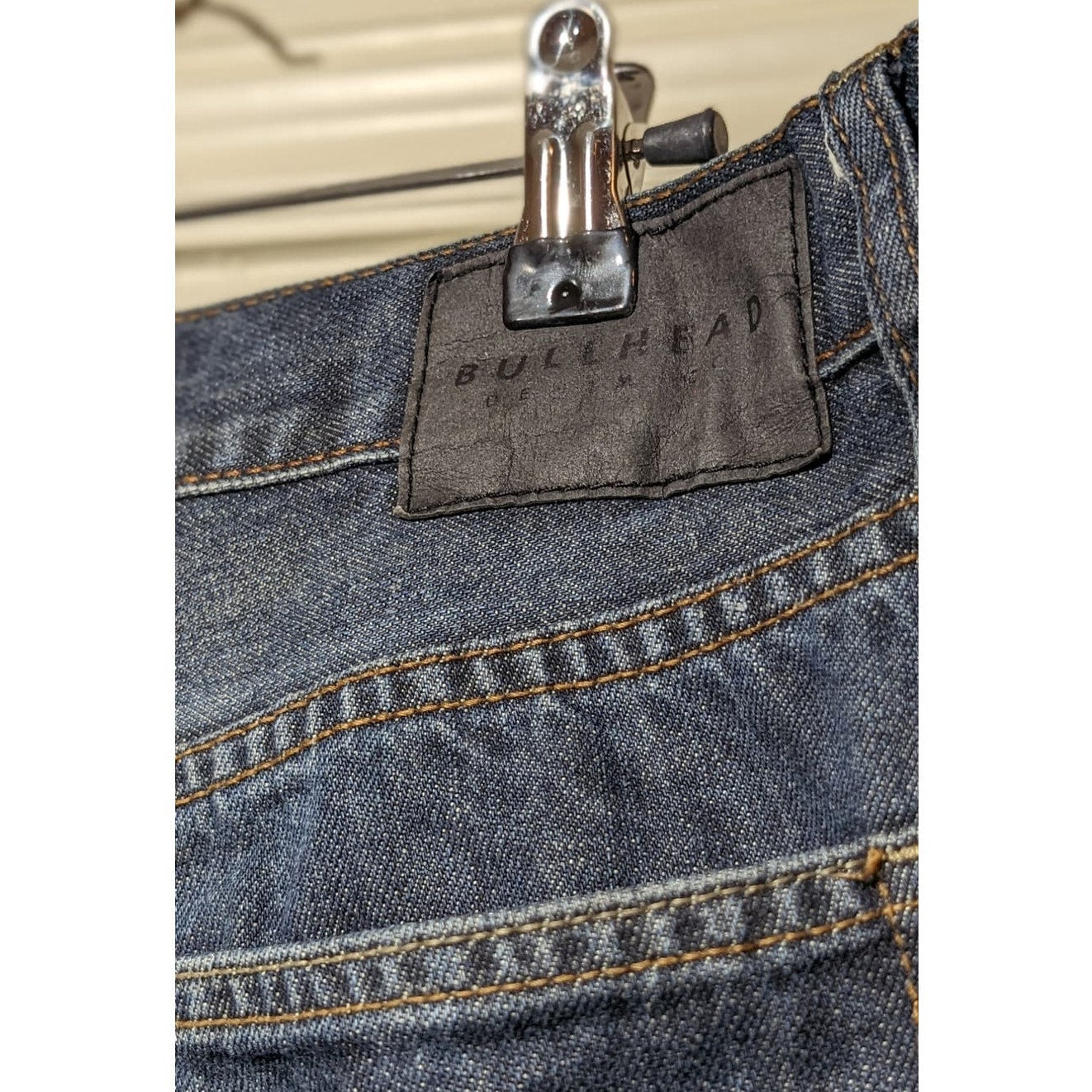 Bullhead Dark Wash Slim Straight Men's Jeans Size 34 X 32